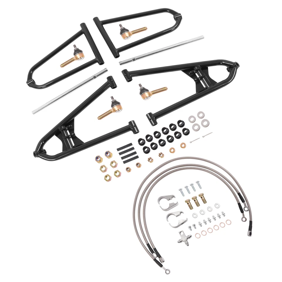 Brazos delanteros A +2 +1 para Raptor 700 700R 2006-2017 con abrazaderas de líneas de freno ajustables Foto 1 de 4