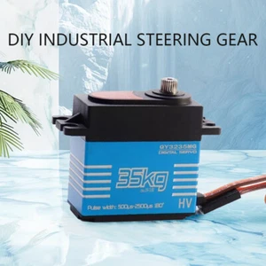 Waterproof Digital Metal Gear Servo Large Torque 35KG For 1/8 1/10 RC Car Truck - Picture 1 of 10