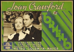 TORMENTO Sadie McKnee 1936 JOAN CRAWFORD, F. TONE, FOTOBUSTA CARTONATA POSTER - Picture 1 of 1