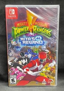 Mighty Morphin Power Rangers: Rita's Rewind (Nintendo Switch) TOTALMENTE NUEVO - Imagen 1 de 2