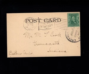 BIOLOGICAL LAB Hamline Univ H Osborn signed Thanks Insect Development 1904 PC 4A - Picture 1 of 2