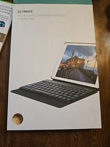 Blue Yekbee ultimate 7 color detachable keyboard case 2018,2017 ipad pro 9.7 - Picture 1 of 7