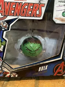 Marvel Avengers Incredible Hulk Flying UFO Ball Helicopter Toy Ready To Ship - Picture 1 of 6