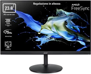 Acer CB242Y Monitor 4 ms 60.5cm 24 Zoll 1920 x 1080 Pixel 250 cd/m² - Neu - Afbeelding 1 van 3