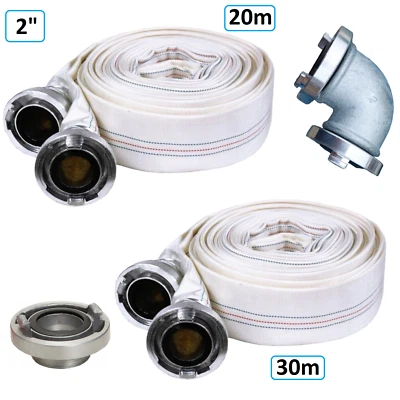 2" Storz C 90° Bogen Rohrbogen für 2" Feuerwehrschlauch, 20m - 30m C-Schlauch - Bild 1 von 4