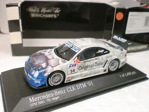 MINICHAMPS 1/43 - MERCEDES CLK DTM 01 TEAM PERSSON Th jaeger  - 400 013714 - Bild 1 von 2