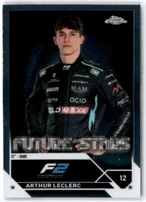 2023-24 Topps Chrome Formula 1 Arthur LeClerc DAMS #85 - Image 1 of 2