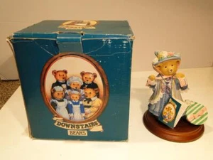 DEPT 56 UPSTAIRS DOWNSTAIRS BEARS Henrietta Bosworth The Easter Bonnet in Box - Picture 1 of 4