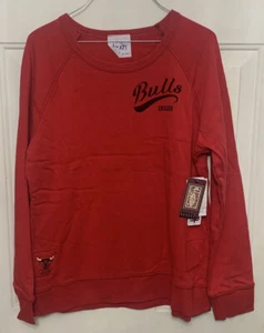 Chicago Bulls Damen Wende-Sweatshirt von Alyssa Milano Hartholz klassisch L - Bild 1 von 5