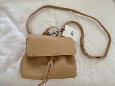 Bolso Mansur Gavriel Mini Suave Dama - Arena. Nuevo con etiquetas y bolsa antipolvo Foto 1 de 4
