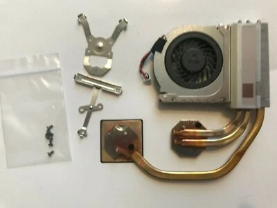 Toshiba Tecra A9 Laptop Fan & Brackets w/Heatsink GDM610000341 - Image 1 of 4