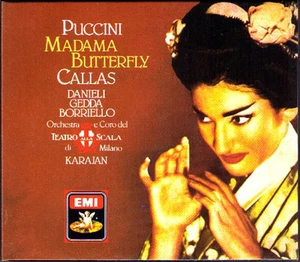 PUCCINI: MADAMA BUTTERFLY Maria CALLAS Nicolai GEDDA Luisa VILLA KARAJAN EMI 2CD - Bild 1 von 1