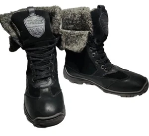 Pajar Canada Wmn's Black Waterproof Impermeable ColdWeather Rated Snow Boots 9.5 - Picture 1 of 9