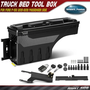 Caja de almacenamiento bloqueable caja de herramientas lado del conductor para Ford F-150 F150 2015-19 - Imagen 1 de 11