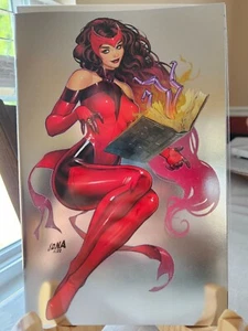 Scarlet Witch #1 David Nakayama Foil Variant VF Marvel 2024 Oralndo Camagni - Picture 1 of 6