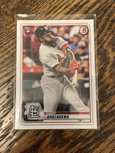 Randy Arozarena Bowman Chrome Paper Rc - Bild 1 von 2