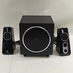 Logitech Lautsprechersystem Z523 Lautsprechersystem schwarz mit Subwoofer - Bild 1 von 4