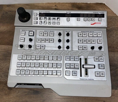 Ross Synergy 100 Switcher Control Panel - S100 C.P. Controller Power UNTESTED - Image 1 of 4