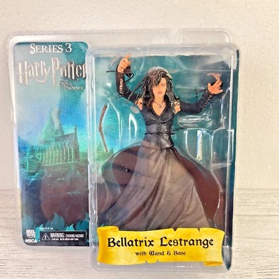 NECA Reel Toys Harry Potter Series 3 BELLATRIX LESTRANGE Action Figure 2007- NEW - Image 1 of 4