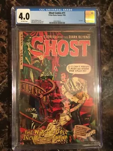 Ghost Comics #11 CGC 4.0 Rare Whitman Pre-Code GGA/PCH Headlight Cover UNPRESSED - Picture 1 of 2