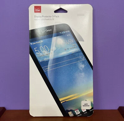 Verizon Display Protector 1-Pack Screen Protection Kit For LG G Pad 8.3 LTE - Image 1 of 2