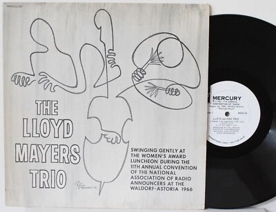 Lloyd Mayers Trio LP “Live At Starlight Room” Mercury 26 ~ DG Mono PROMO ~ VG++ - Image 1 of 2