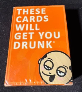 These Cards Will Get You Drunk - Fun Adult Drinking Game for Parties (ages 21+) - Picture 1 of 3