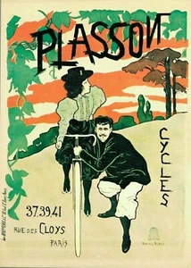 C.P.A / THÈME / PUBS DIVERS 1980 /PLASSON CYCLES - Picture 1 of 2