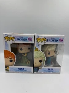 Lotto Funko Pop Frozen Elsa 1023, Anna 1024. Protettore Disney quasi come nuovo/come nuovo - Foto 1 di 13