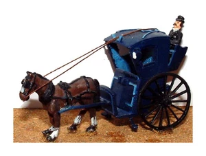 Kit Modelo Langley Hansom Caballo Dibujado G10 SIN PINTAR OO 1/76 Caballo Dibujado - Imagen 1 de 1