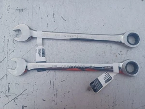 TWO PACK Craftsman & Kobalt SAE 5/8 Combination Ratcheting Wrenches 12pt -   - Bild 1 von 3