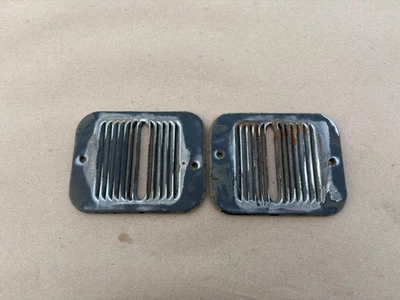 Par de rejilla de ventilación de conducto descongelador tablero camioneta Ford 1967-1972 F100 F250 F350 67-72 Foto 1 de 4