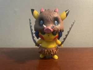 Pikachu Tanjiro Demon Slayer Kamado Figura Kimetsu No Yaiba Pokemon Pop Merch - Foto 1 di 2