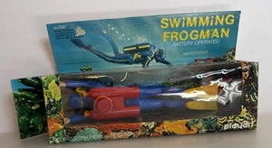 Juguetes Playart Natación Hombre Rana Modelo a Batería # 3267 Scuba Steve Piezas - Imagen 1 de 9