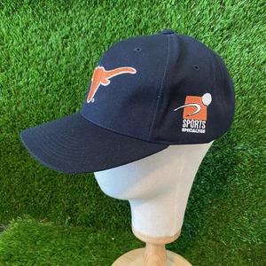 Vintage Texas Longhorns Sports Specialties logo semplice lana nero snapback - Foto 1 di 14