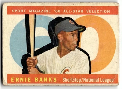 1960 Topps - Ernie Banks All Star #560 Salón de la fama Foto 1 de 2