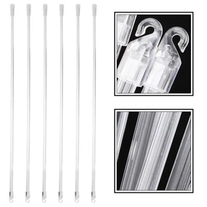 6 Piezas Varita Ciega Barra Cortina Accesorios Persianas Tirar Vertical Piezas de Repuesto - Imagen 1 de 12