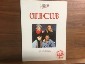 CULTURE CLUB -10 SONGS with MELODY LINE + GUITAR CHORD BOX- IMP - EXCELLENT RARE - Picture 1 of 3
