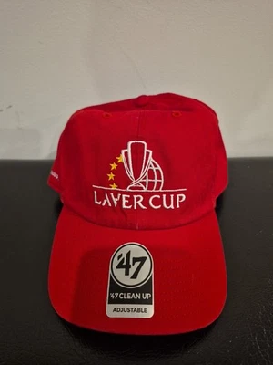Gorra roja Laver Cup Vancouver 2023 limpieza talla única ajustable nueva con etiqueta Foto 1 de 4