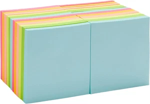 Square Sticky Notes, Office Supplies for Desk, 3-X-3-Inch, 24-Pack, Assorted Col - Picture 1 of 12
