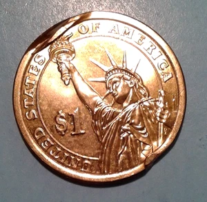 United States Error 1 Dollar coin 2020. - Picture 1 of 7
