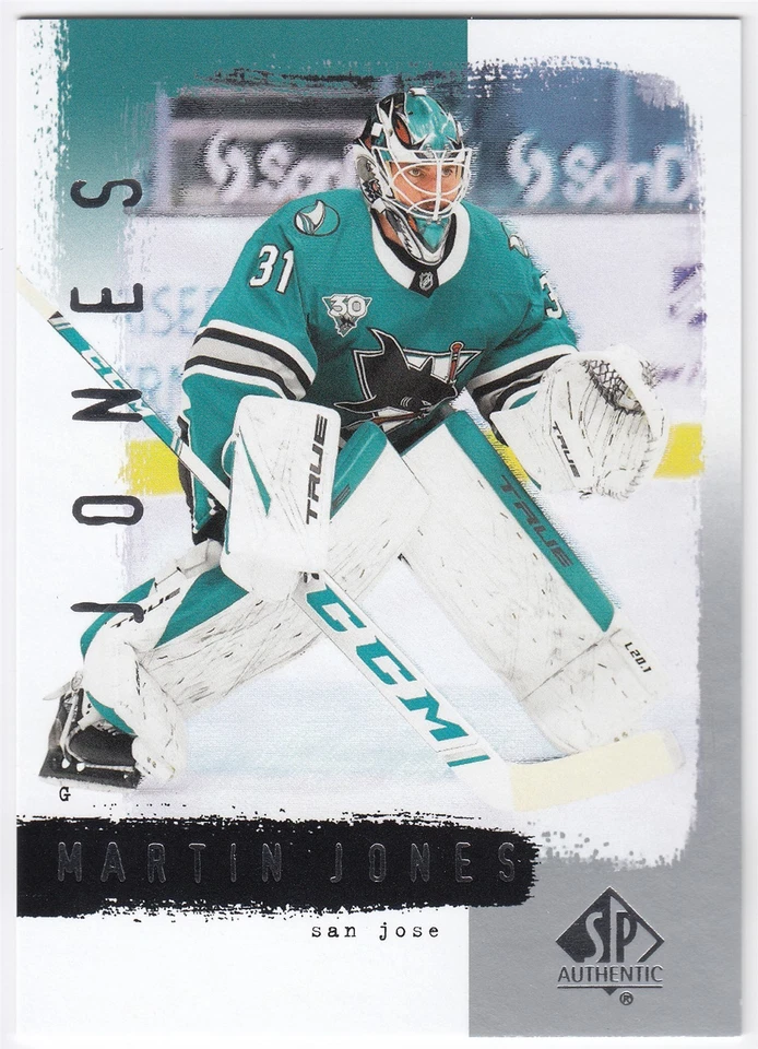 2020-21 Upper Deck SP Authentic 2000-01 Retro Tribute MARTIN JONES #R51 San Jose - Image 1 of 1