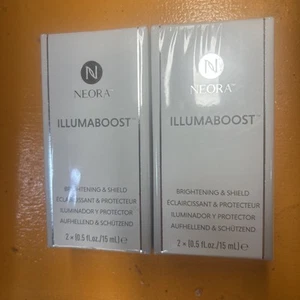 Lot of 2 Sealed NEORA ILLUMABOOST Brightening & Shield (2x.5oz) Expired 2022 - Picture 1 of 5