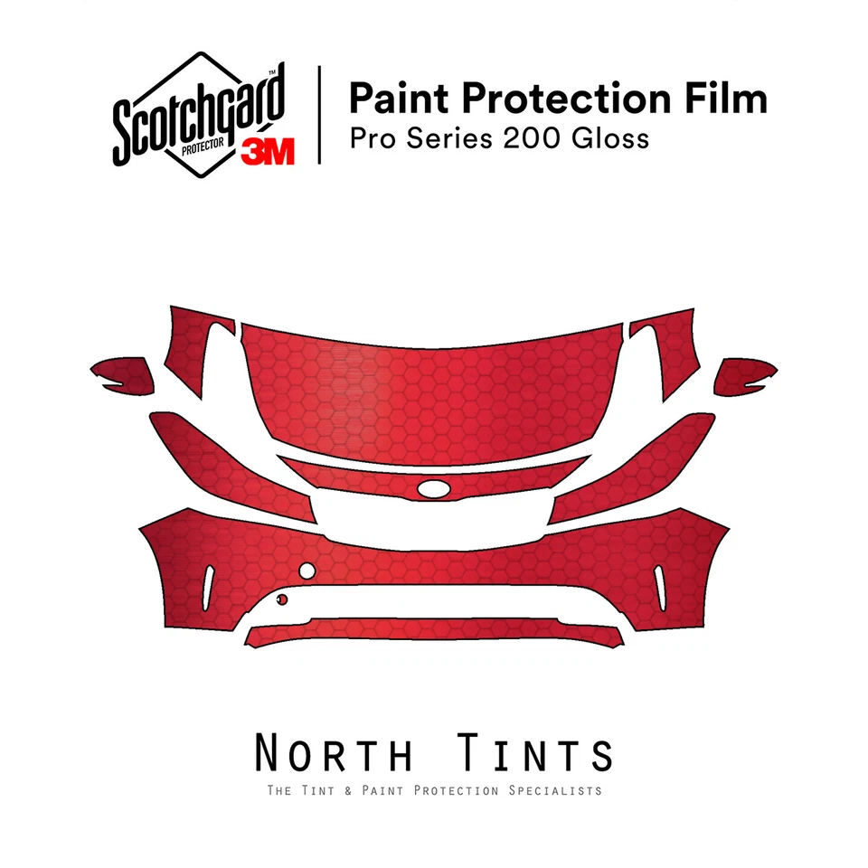 Sujetador transparente PPF con protección de pintura precortada serie 3M PRO para KIA Forte 5 2016-2018 Foto 1 de 4