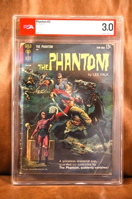 Western The Phantom #3 de mayo de 1963 de Lee Falk Gold Key PSA 3 Foto 1 de 2