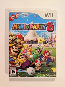 Mario Party 8 (Nintendo Wii, 2006) CIB Completo con Manual ¡Súper Limpio PROBADO! - Imagen 1 de 8