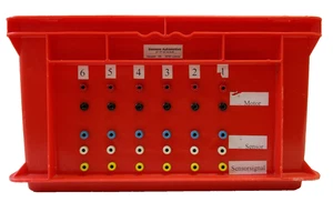 Siemens Automotive AT PT EC B EUR Testgerät mit 6x Bosch ME 7.1 B 261634369 ECU - Bild 1 von 8