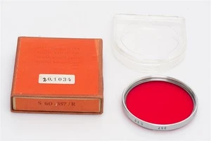 Zeiss Ikon S60 60Mm Red Rot Filter 8X 20.1034 New In Box - Picture 1 of 2