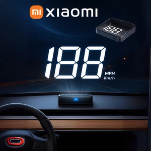 Xiaomi In-Fahrzeug-Tachometer HUD Head Up Display Digital Speed Mete GPS Kompass - Bild 1 von 6