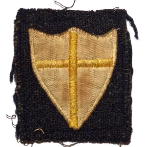 BRITISH MILITARY CAP BADGES,  8th Army Embroidered Formation Sign, WW2 - Picture 1 of 2